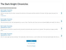 Tablet Screenshot of darkknightchronicles.blogspot.com