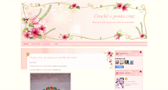 Desktop Screenshot of croche-e-ponto-cruz.blogspot.com