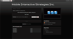 Desktop Screenshot of mobileisi.blogspot.com