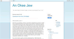 Desktop Screenshot of okeejew.blogspot.com