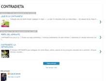 Tablet Screenshot of contradieta.blogspot.com