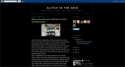 Desktop Screenshot of glitchinthegrid.blogspot.com