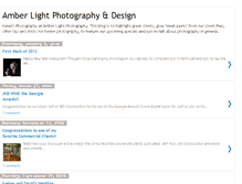 Tablet Screenshot of amberlightphoto.blogspot.com