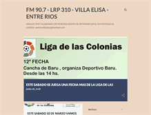 Tablet Screenshot of noticiasdevillaelisa.blogspot.com