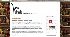 Desktop Screenshot of colectivovalhalla.blogspot.com