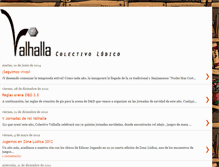 Tablet Screenshot of colectivovalhalla.blogspot.com