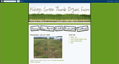 Desktop Screenshot of greenthumborganicfarm.blogspot.com