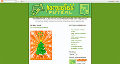 Desktop Screenshot of futsalparquefield.blogspot.com