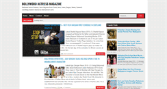 Desktop Screenshot of bollywoodactressmagazine.blogspot.com