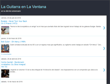 Tablet Screenshot of laguitarraenlaventana.blogspot.com