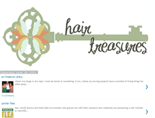 Tablet Screenshot of hairtreasures.blogspot.com