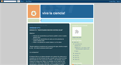 Desktop Screenshot of cienciacerca.blogspot.com