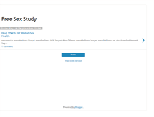 Tablet Screenshot of freesexstudy.blogspot.com