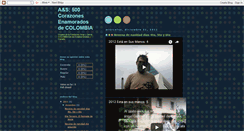 Desktop Screenshot of 500corazones.blogspot.com
