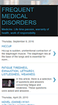 Mobile Screenshot of frequentmedicaldisorders.blogspot.com