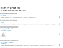 Tablet Screenshot of inkinmysweettea.blogspot.com