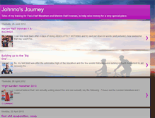 Tablet Screenshot of johnnosjourney.blogspot.com