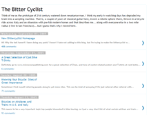 Tablet Screenshot of bittercyclist.blogspot.com