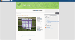 Desktop Screenshot of captscrap.blogspot.com