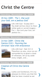 Mobile Screenshot of christthecentre.blogspot.com