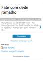 Mobile Screenshot of dederamalho.blogspot.com
