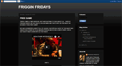 Desktop Screenshot of friggin-fridays.blogspot.com