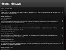 Tablet Screenshot of friggin-fridays.blogspot.com
