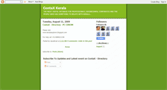 Desktop Screenshot of contaxkerala.blogspot.com