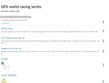 Tablet Screenshot of gpx-world-racing-series.blogspot.com