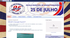 Desktop Screenshot of esc25dejulho.blogspot.com