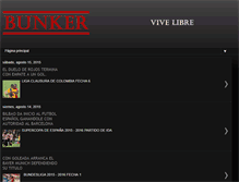 Tablet Screenshot of noticiasbunker.blogspot.com