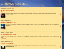 Tablet Screenshot of miproximoreto.blogspot.com