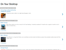 Tablet Screenshot of onyourdesktop.blogspot.com