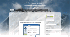 Desktop Screenshot of funmastimobile.blogspot.com