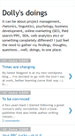 Mobile Screenshot of dangerousdolly.blogspot.com