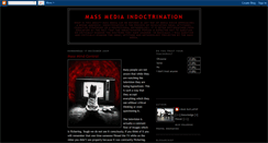 Desktop Screenshot of massmediaindoctrination.blogspot.com