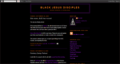 Desktop Screenshot of blackjesusdisciples.blogspot.com