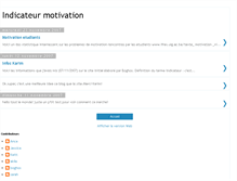 Tablet Screenshot of indicateurmotivation.blogspot.com