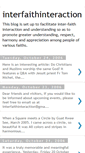 Mobile Screenshot of interfaithinteraction.blogspot.com