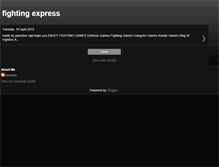 Tablet Screenshot of fightingexpress.blogspot.com