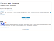 Tablet Screenshot of planetafrica.blogspot.com