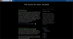 Desktop Screenshot of paulpalmergeoffreypalmer.blogspot.com