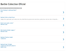 Tablet Screenshot of barbiecolection-oficial.blogspot.com