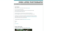 Desktop Screenshot of jlopezphotography.blogspot.com