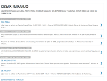 Tablet Screenshot of cesar-naranjo.blogspot.com