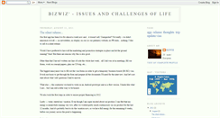Desktop Screenshot of bizwiz-blog.blogspot.com