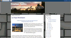 Desktop Screenshot of exurbannation.blogspot.com