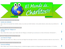 Tablet Screenshot of elmundodecharlitos.blogspot.com