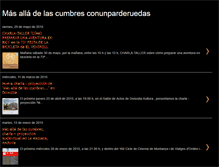 Tablet Screenshot of conunparderuedas-masalladelascumbres.blogspot.com