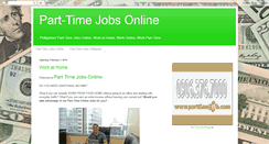 Desktop Screenshot of parttime-jobsonline.blogspot.com